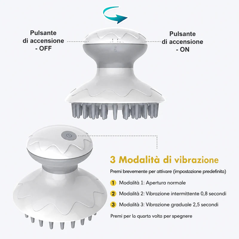 Massaggiatore Cuoio Capelluto Anticaduta